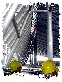 Gigantisches Stahlwerk
