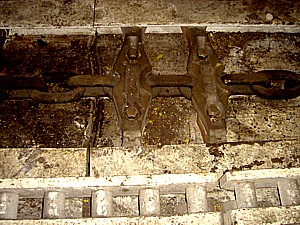 Teil eines Schienenstrangs