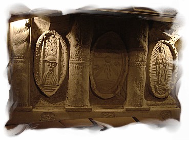 Fresko in der Krypta