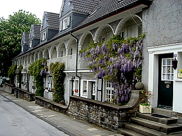 Malerische Reihenhuser