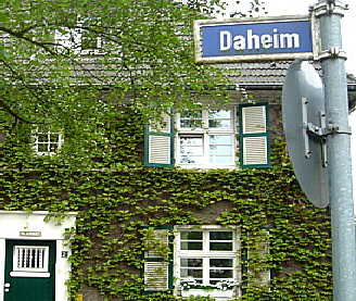 Straennamen durften von den Bewohnern selbst ausgewhlt werden 