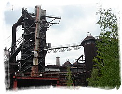 Hochofen mit Auentreppe