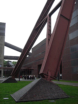 Fundamente fr den Frderturm